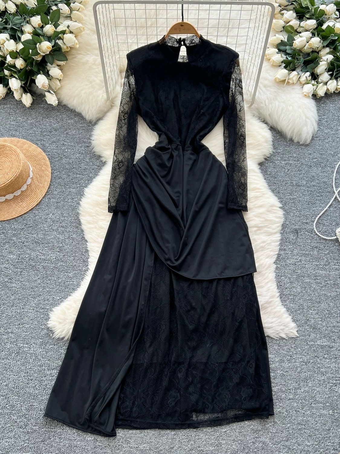 Missed you lace dress FD953 image