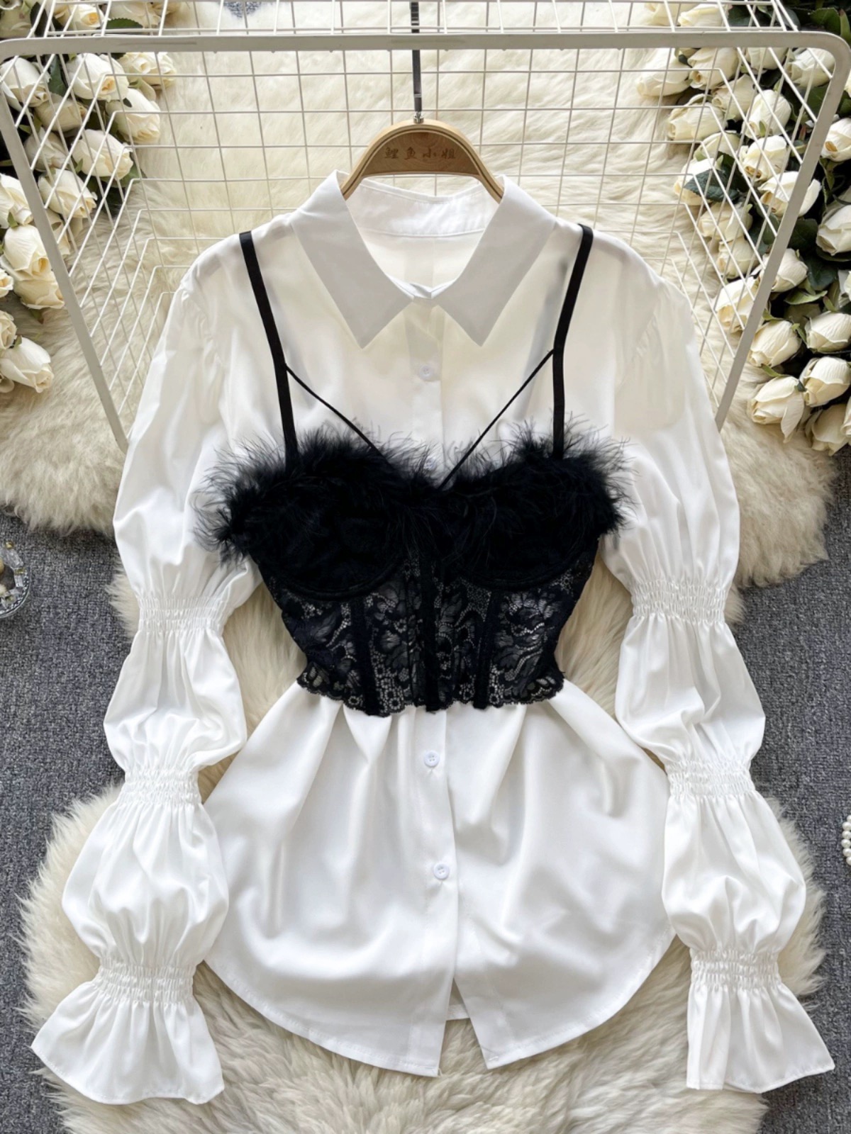 Midnight dreamer shirt set SS123