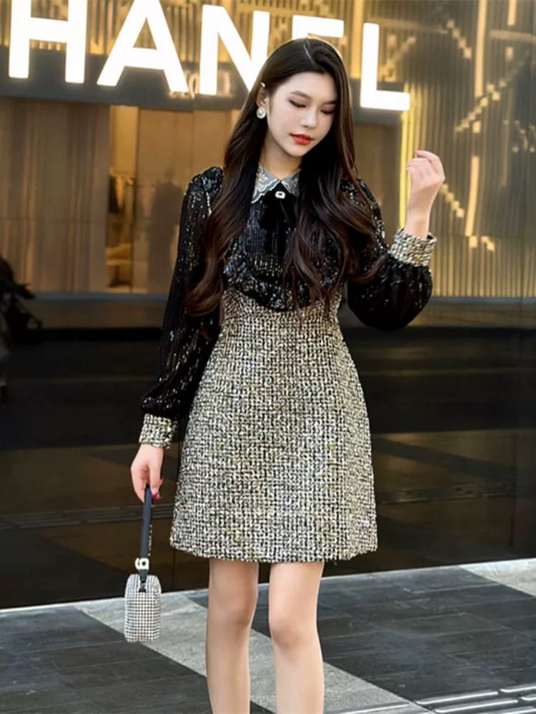 Some like it hot sequin style dress FD475 image