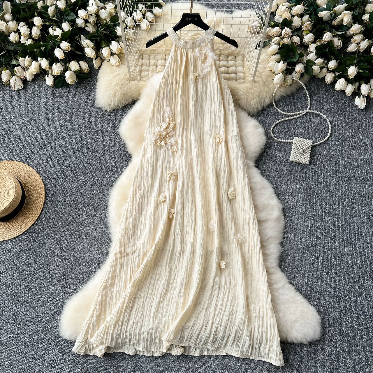 The drama floral dress CD133 image