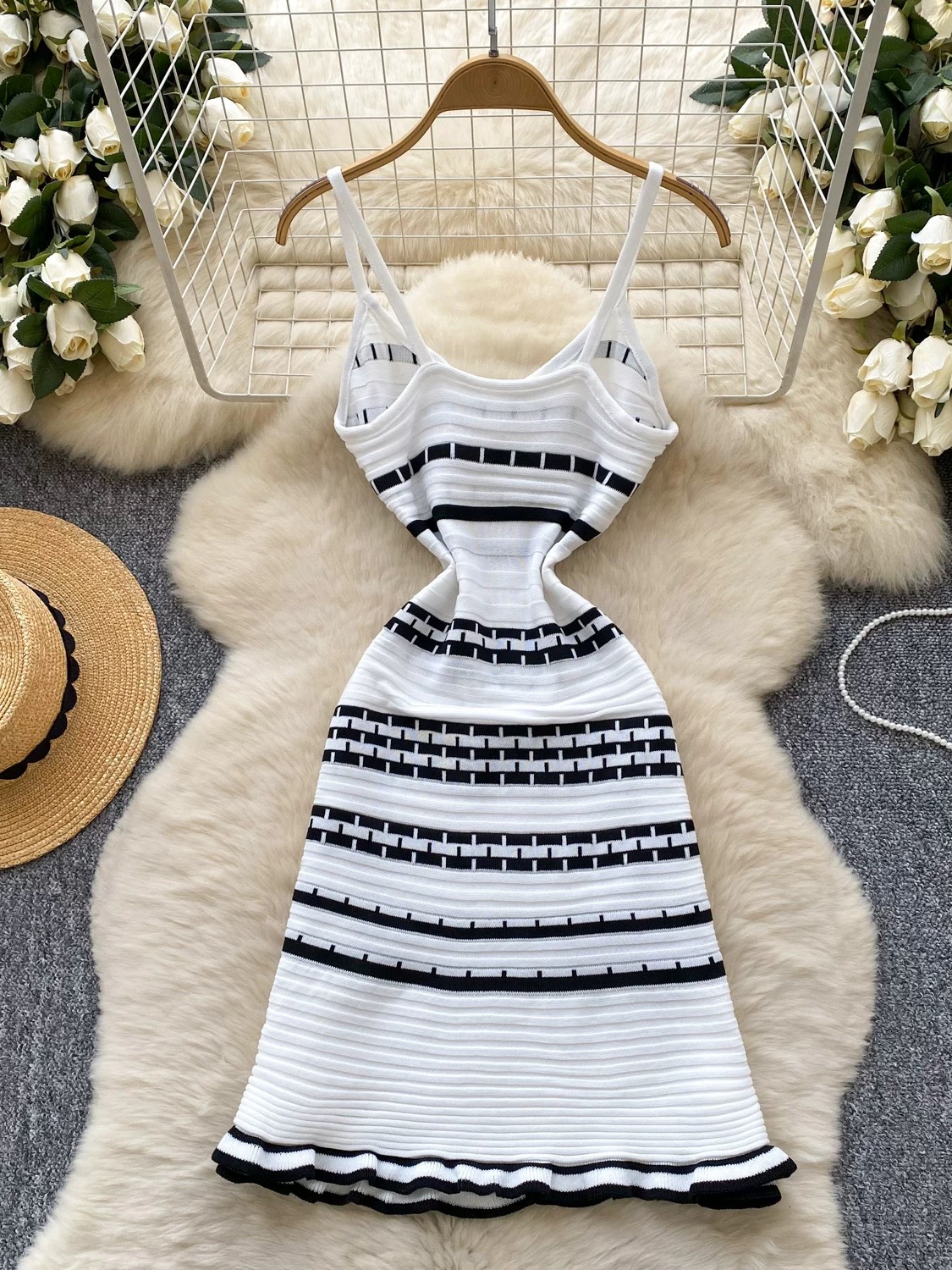 Vacay in Italy knitted dress KD308 image