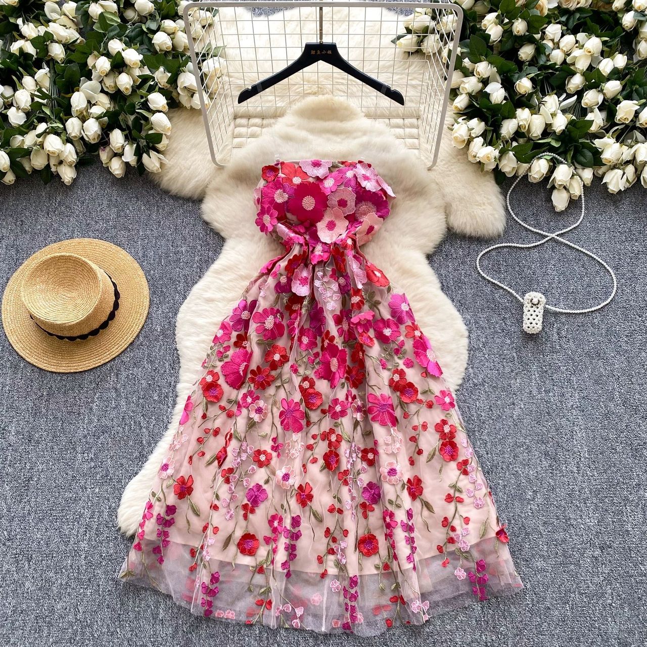 Care for the flare lace dress EVD258 image