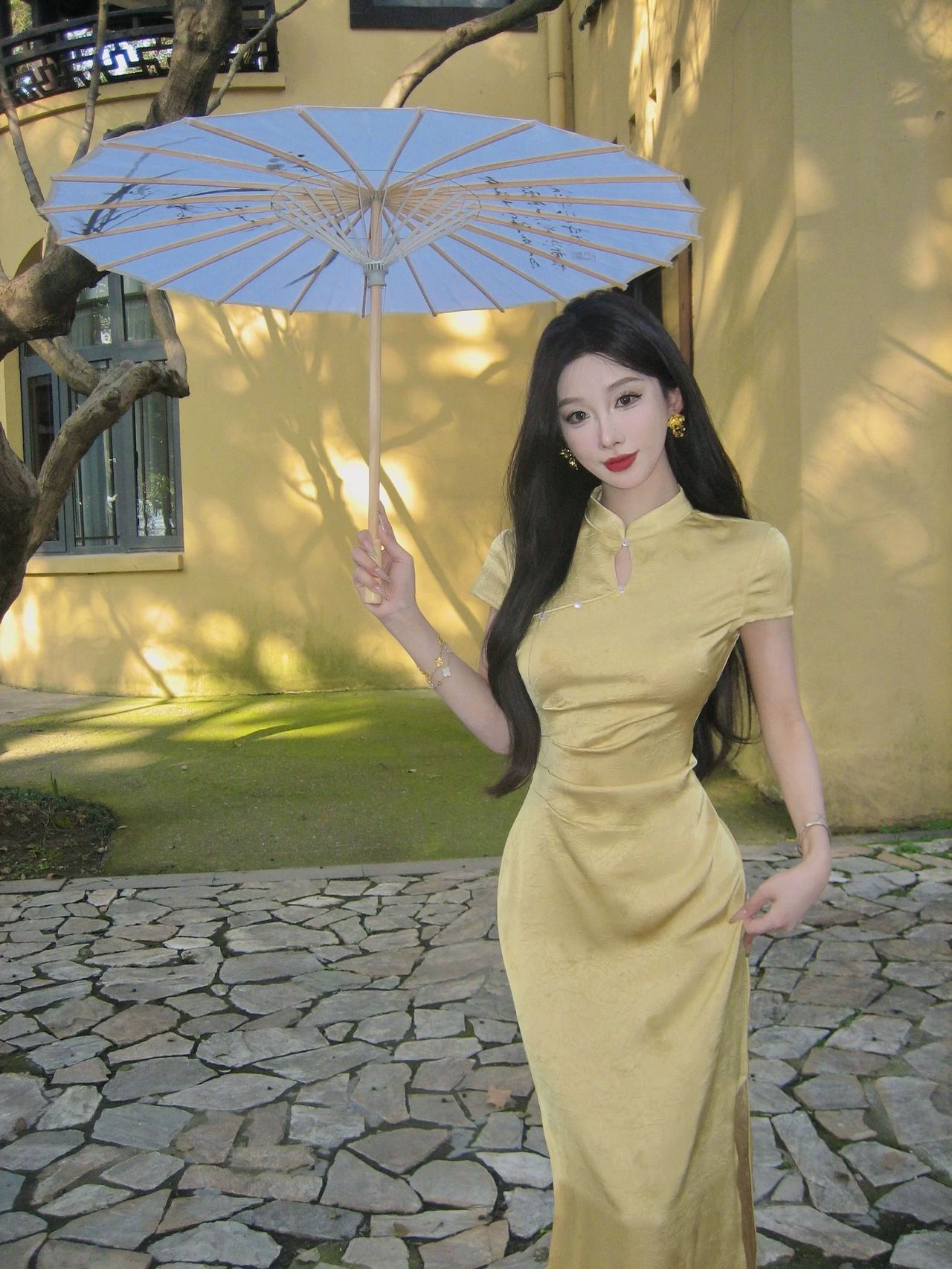 Collecting shells qipao dress Q223 image