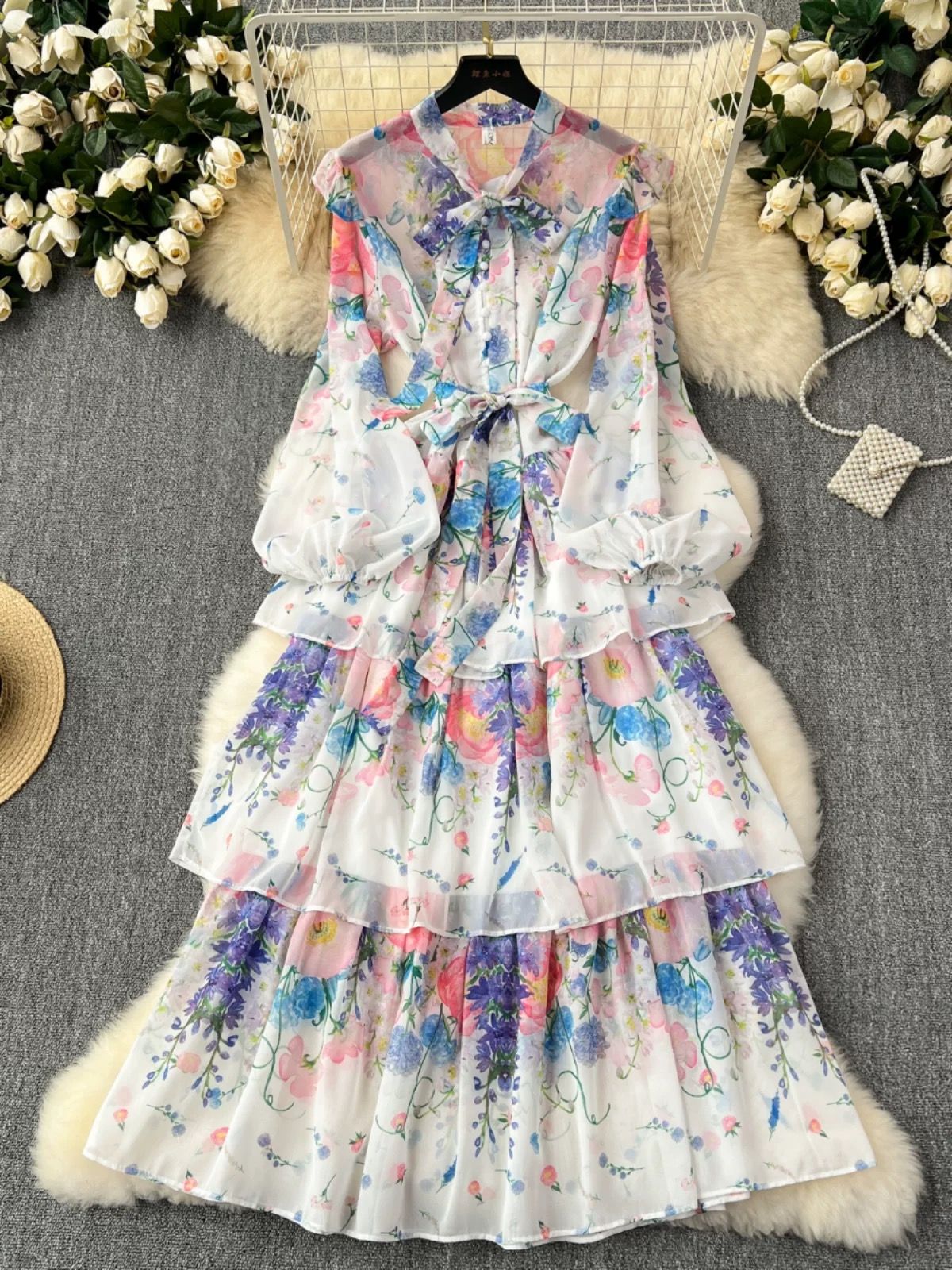 Glamorous evening dress ED475 image