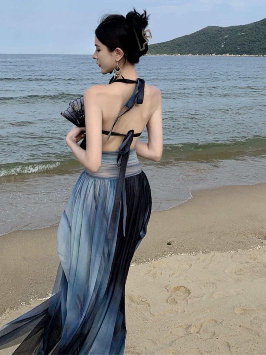 Let me know halter dress CD747 image