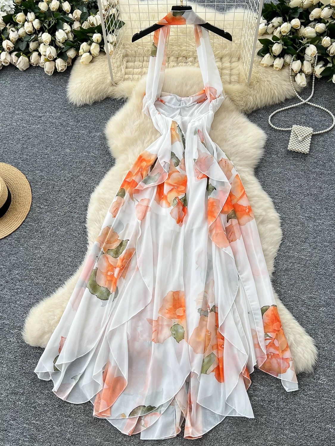 Ornamental spring dress CD116 image