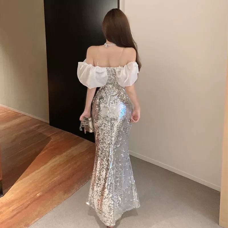 Private island party dress EVD229 image