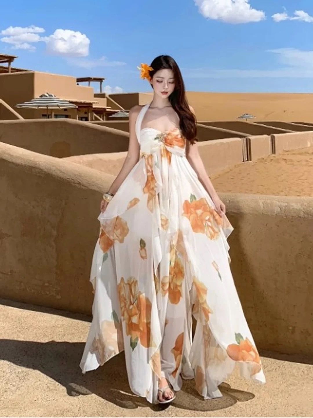 Ornamental spring dress CD116 image