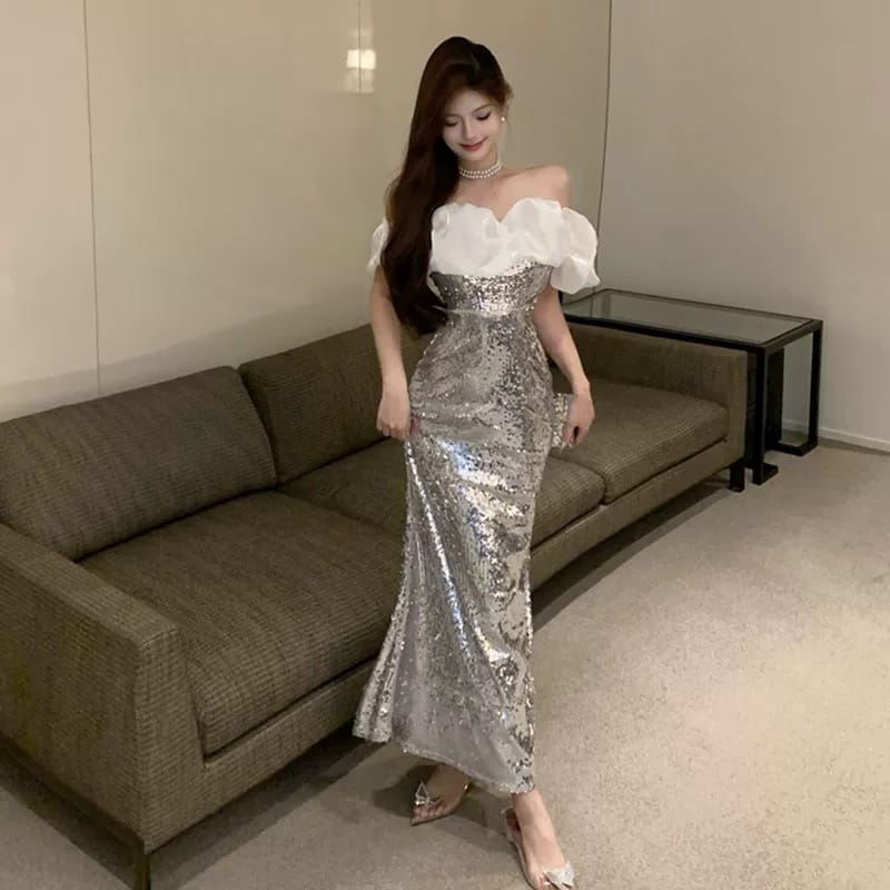 Private island party dress EVD229 image