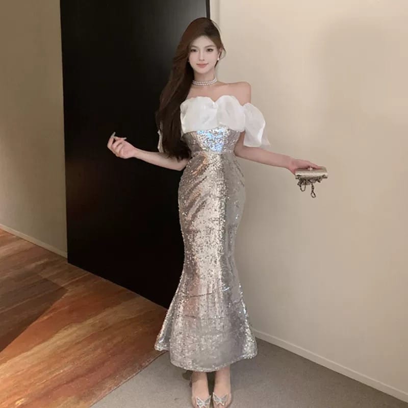 Private island party dress EVD229 image