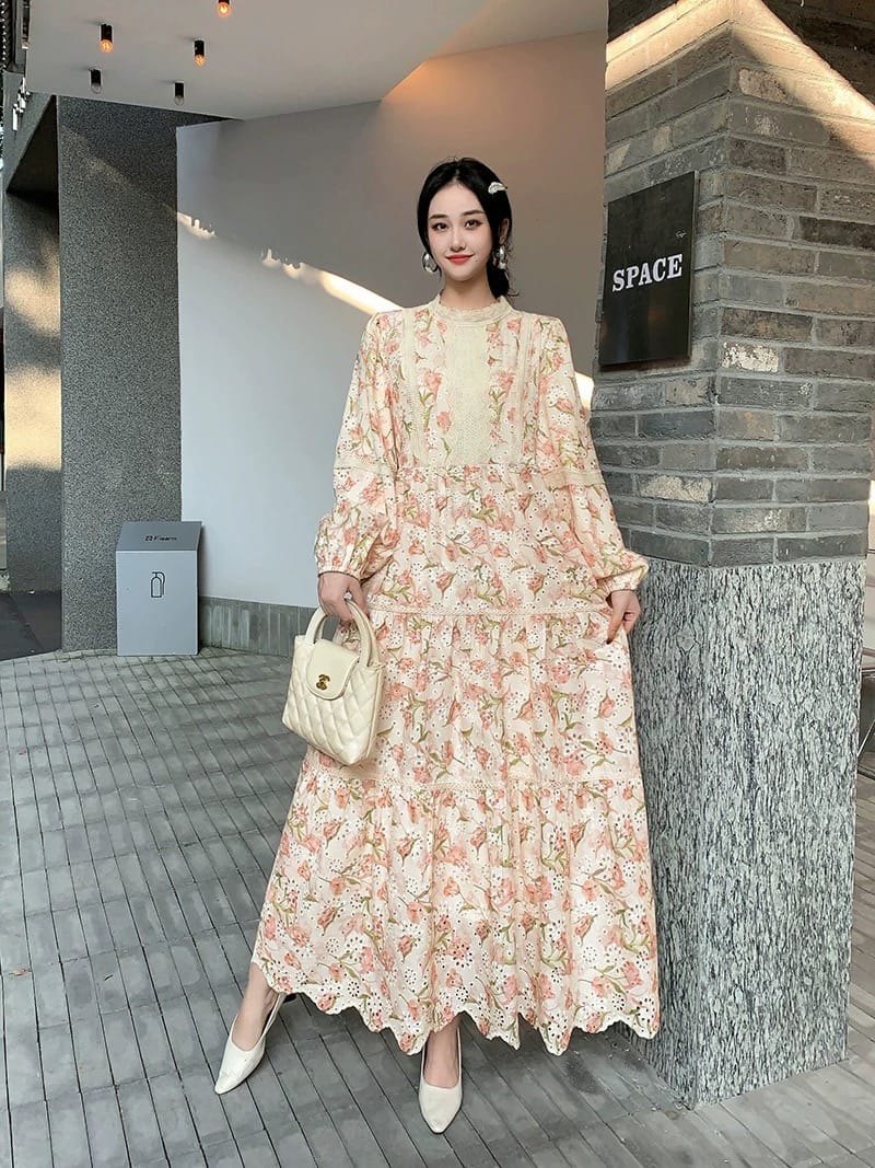 Soft loving lace dress CD1029 image