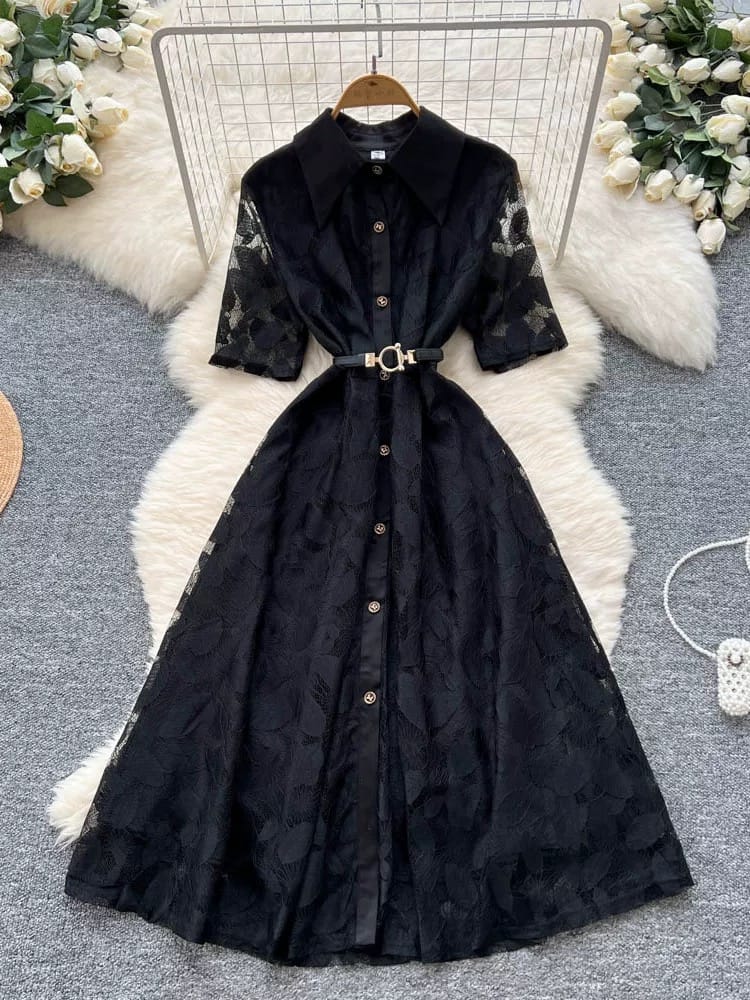 Miss rebel lace dress FD356 image