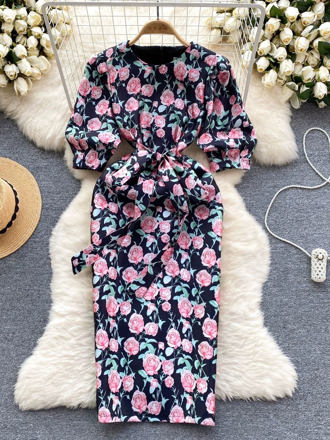 Single tonight floral dress CBC632 image