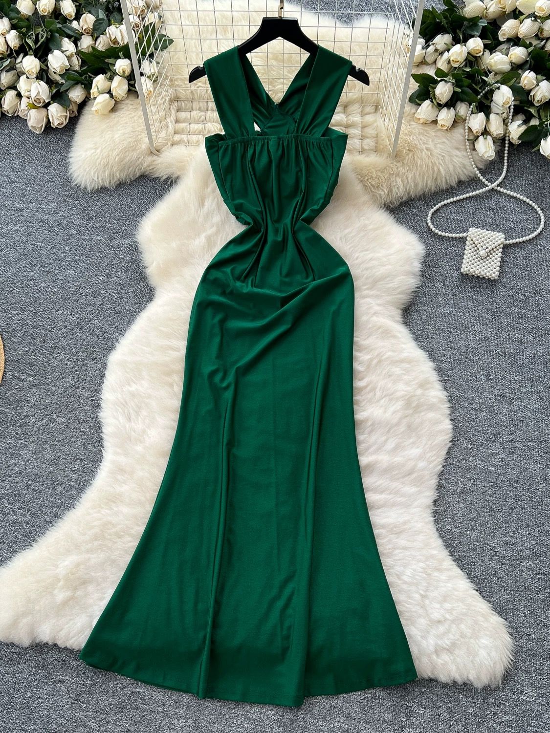 Paradise is calling date dress EVD165 image