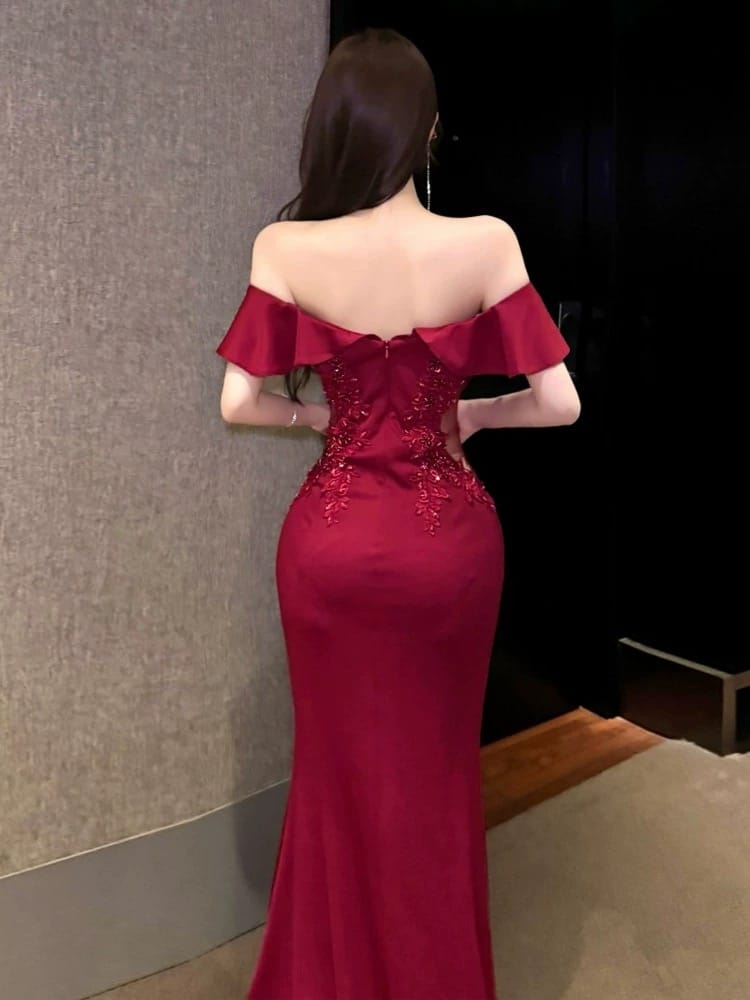 Moroccan nights designer dress EVD166 image