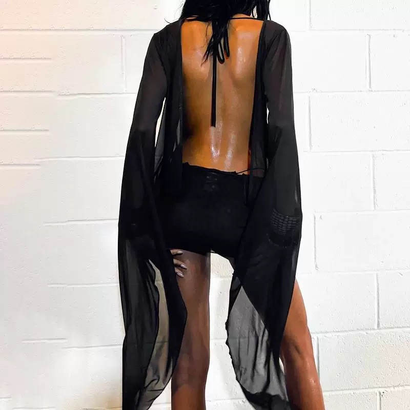 Perfect night mesh dress  CD732 image
