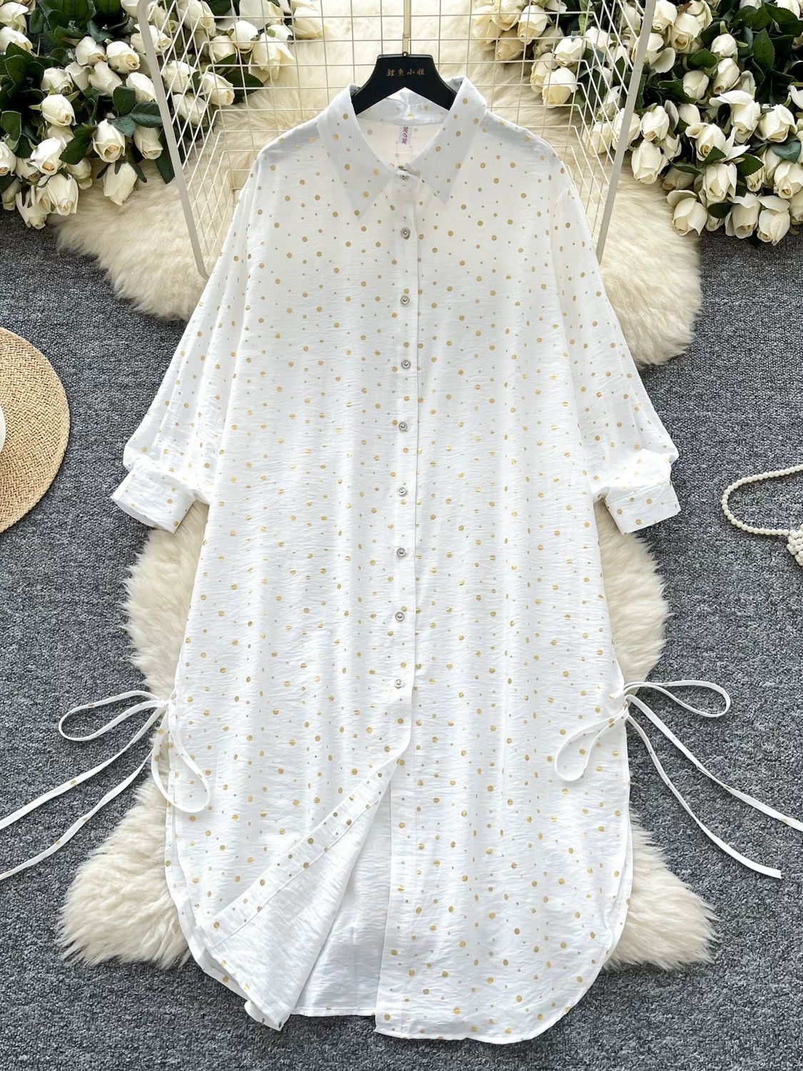 Cupid charm shirt dress SD108 image