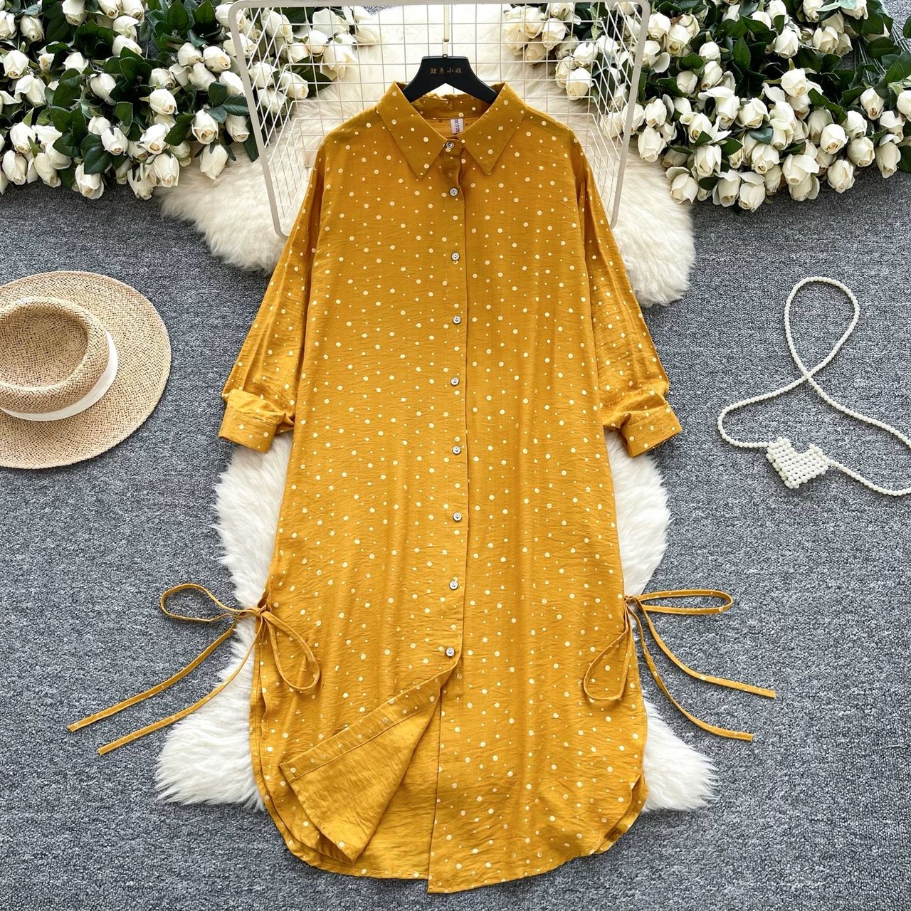 Cupid charm shirt dress SD108 image