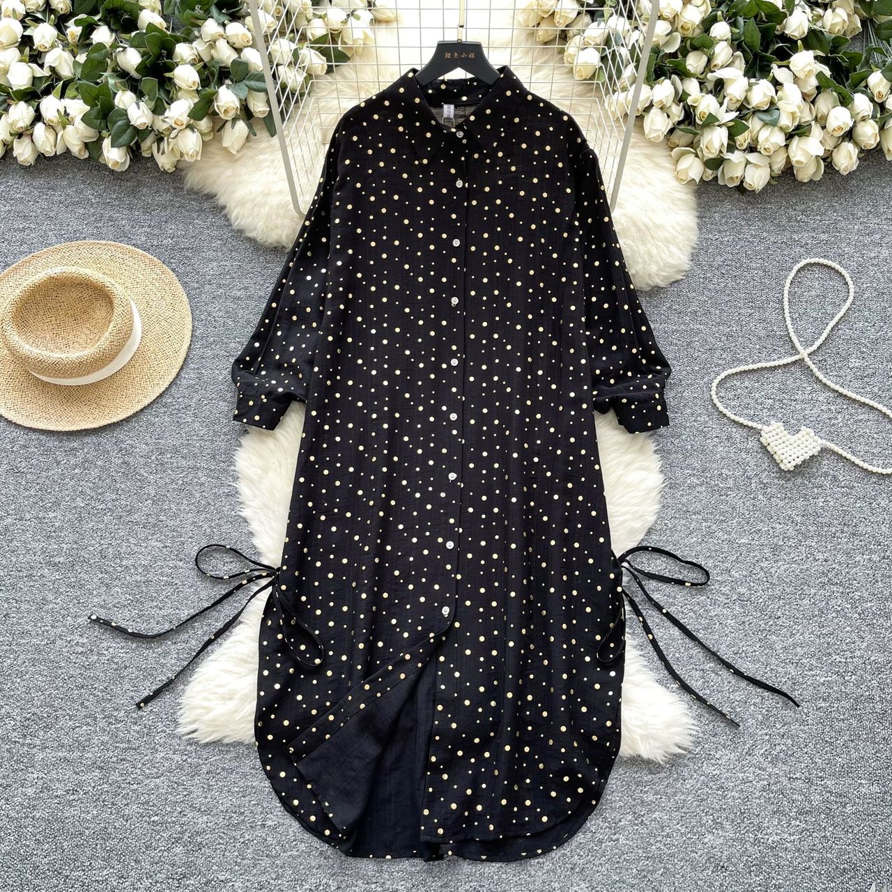 Cupid charm shirt dress SD108 image