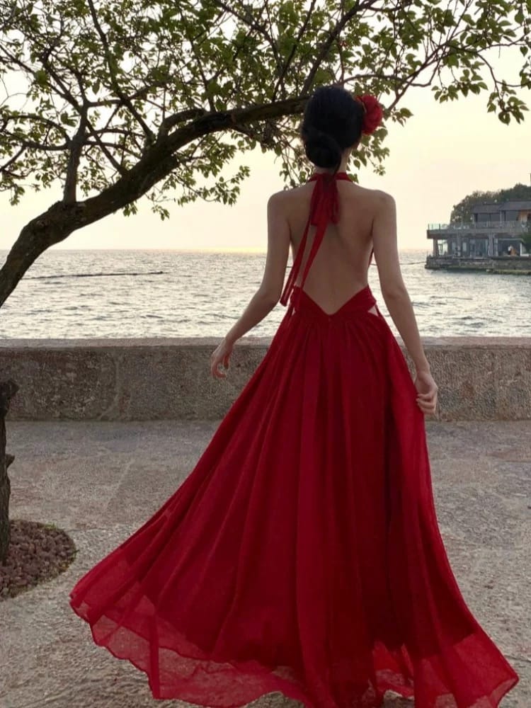 Black flame dress CD408 image