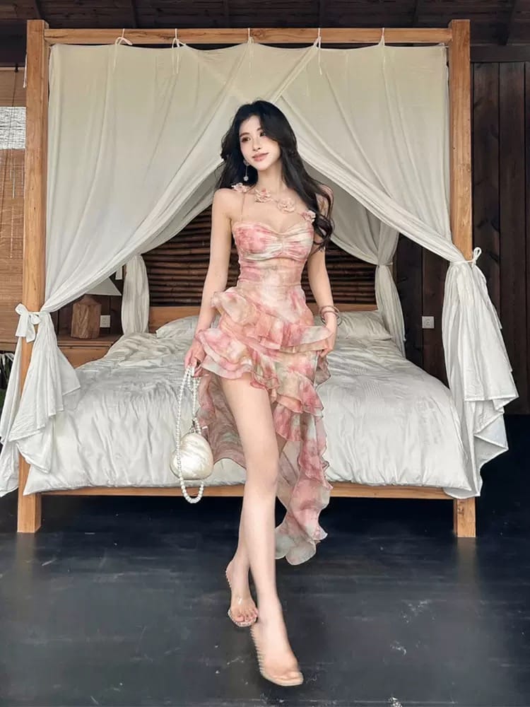 Get away with it floral dress CD390 image