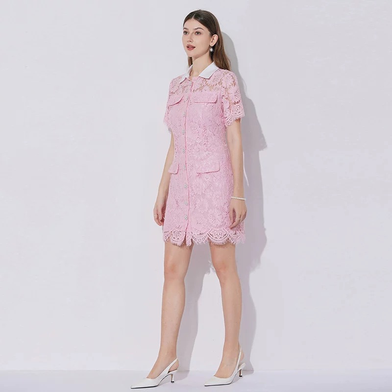 Cool girl lace dress FBC397 image