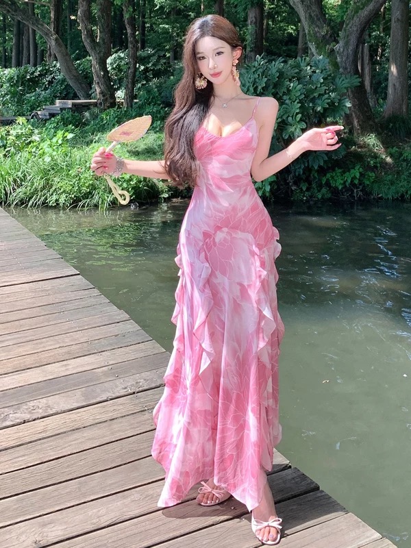 Legendary babe floral dress CD729