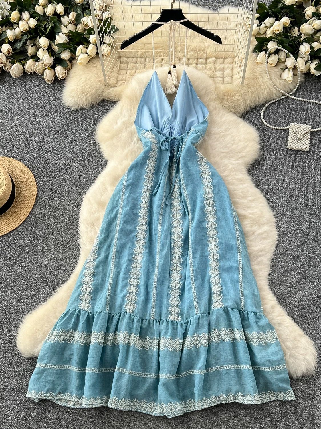 Midnight blues dress CD1473 image