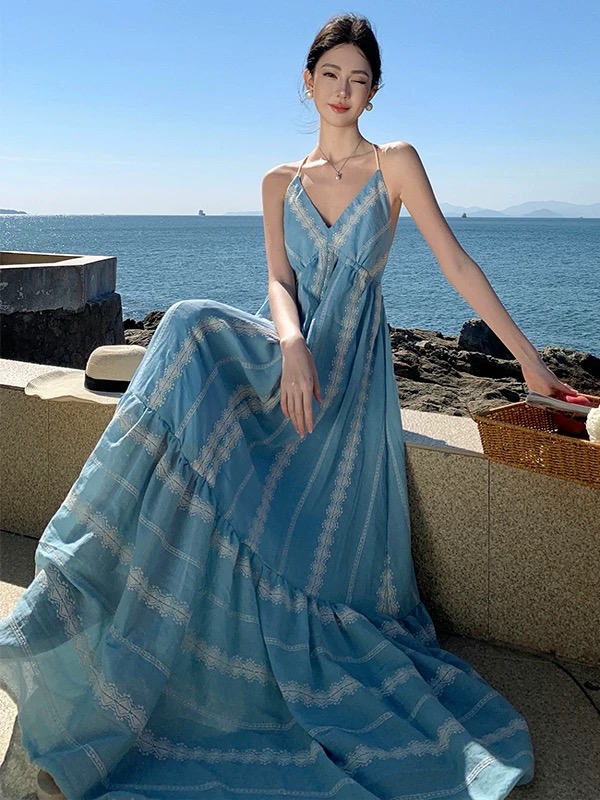 Midnight blues dress CD1473