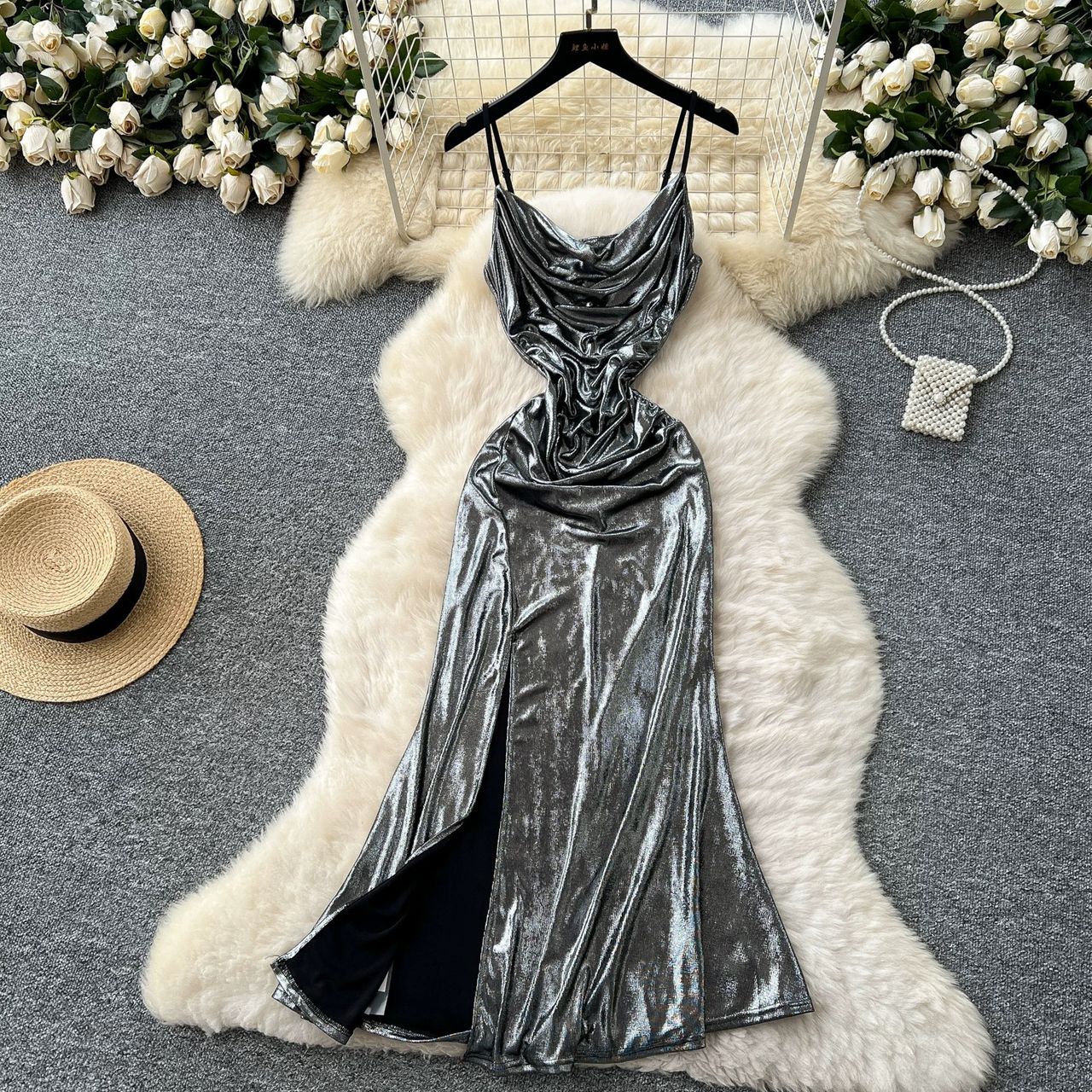 Beauty secrets metallic Tokyo dress CD1639 image