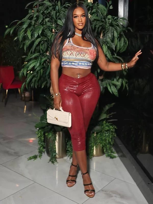 Show off leather pants CP7 image