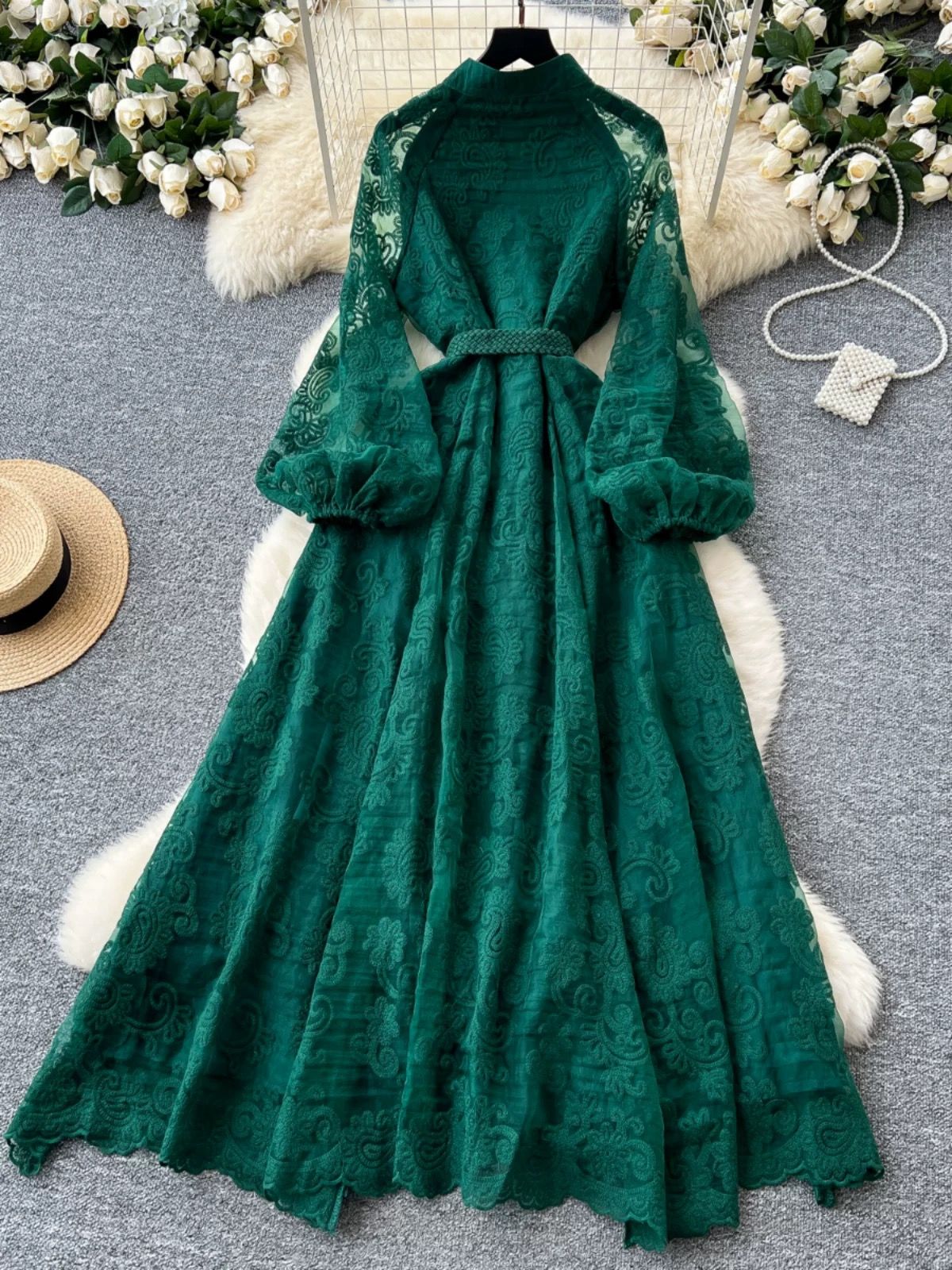 Listen carefully lace dress FD1116 image