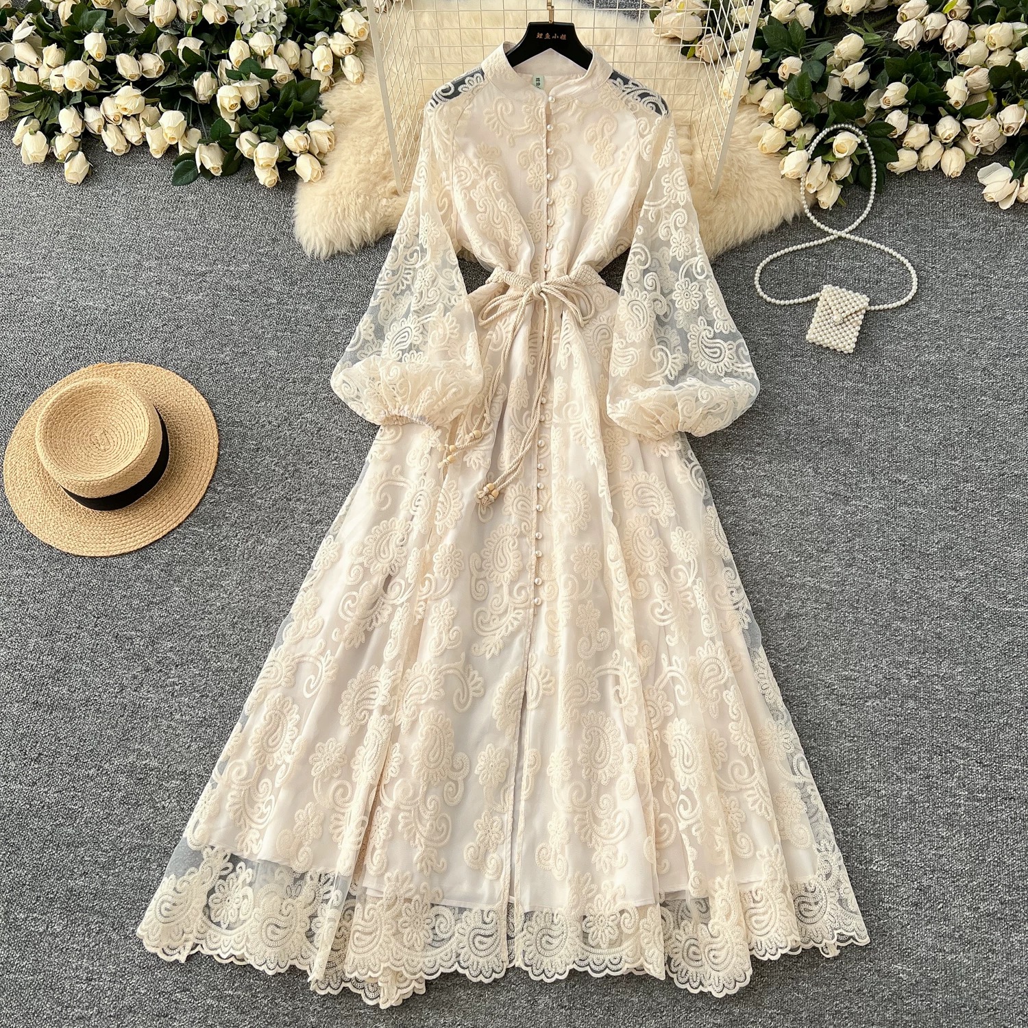 Listen carefully lace dress FD1116 image