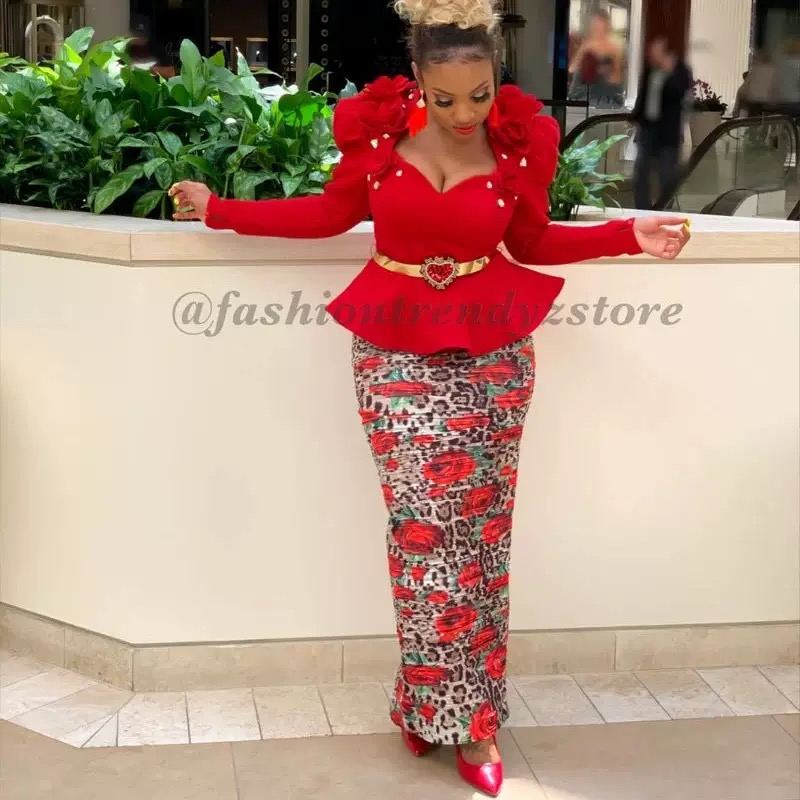 Lavish afternoon dress EVD128