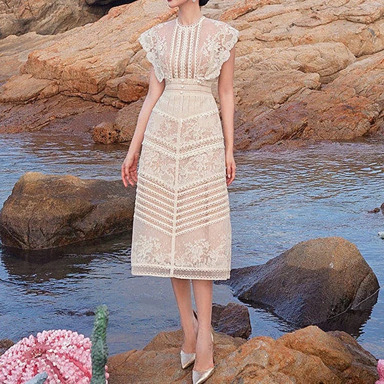 Bae for tonight lace dress FD1125 image
