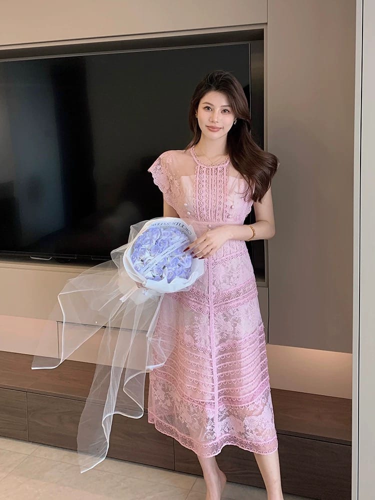 Bae for tonight lace dress FD1125