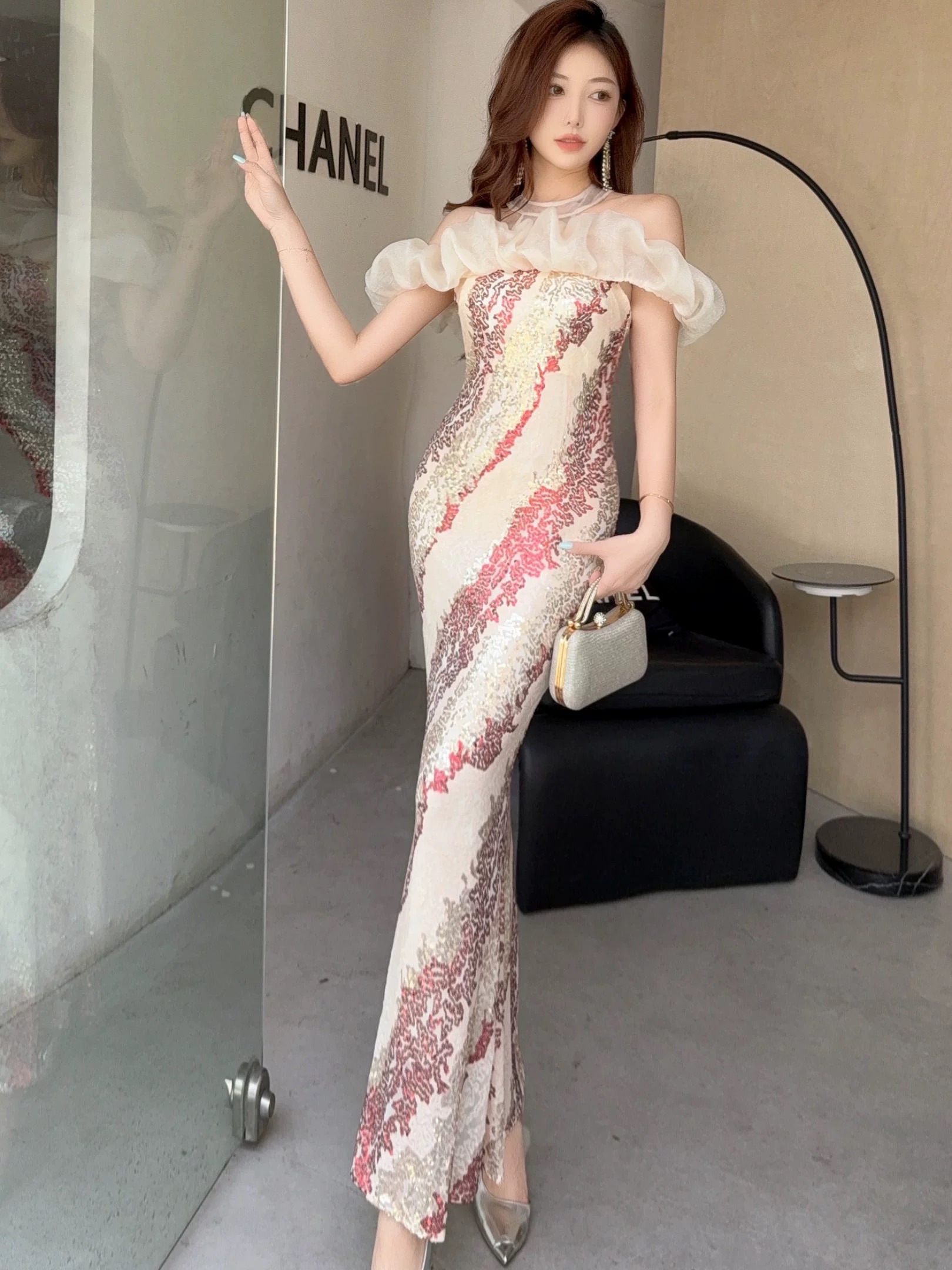 Luxury views dress FD1031 image