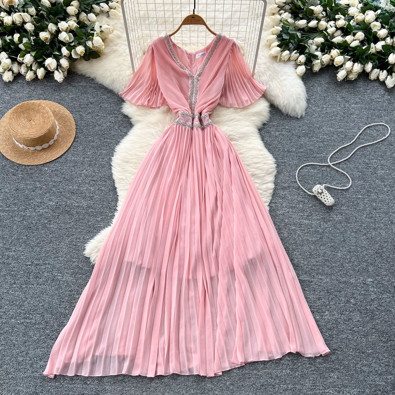 One sided story dress FD1029 image