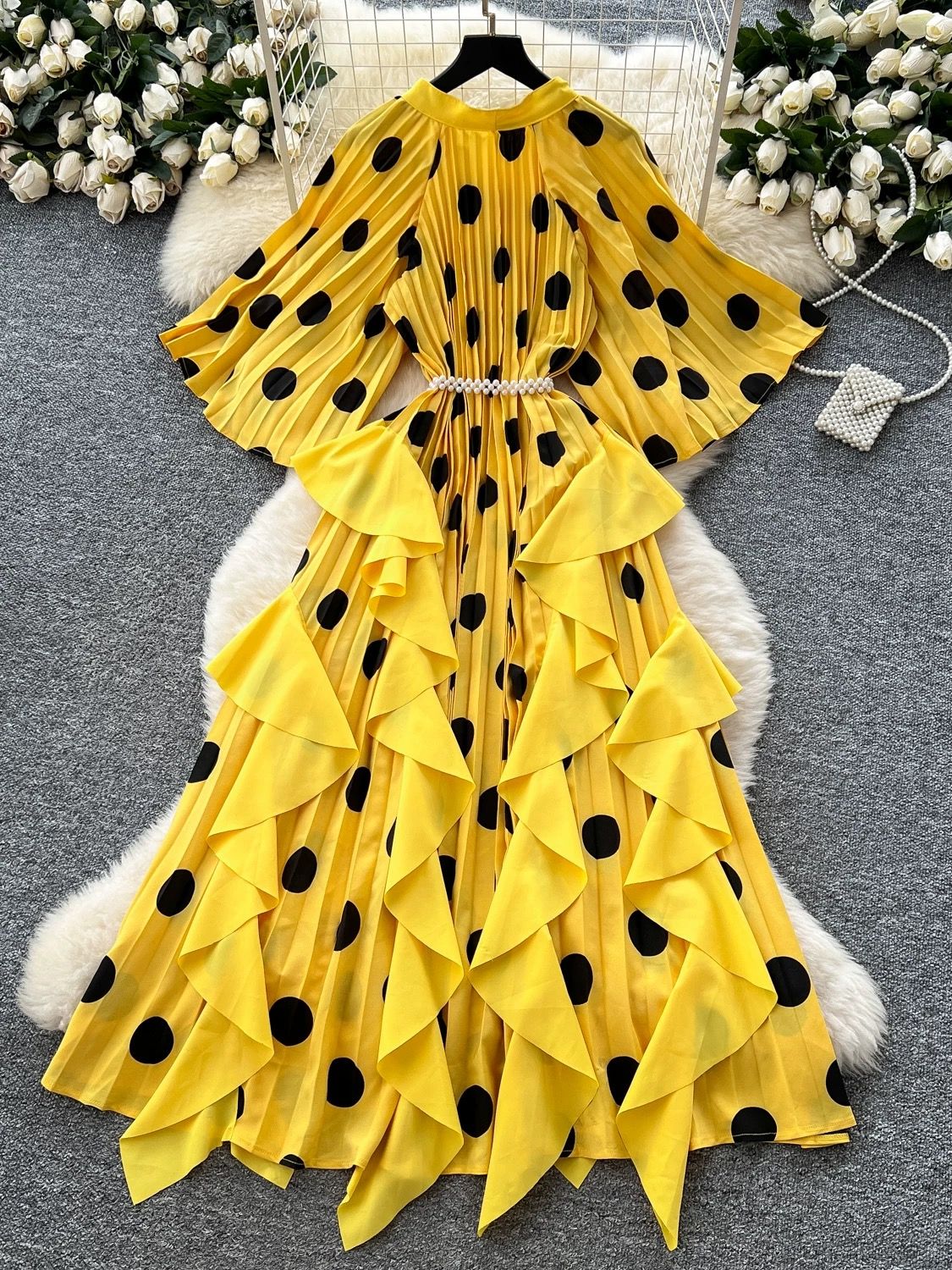 Find your love polka dress  FD454 image