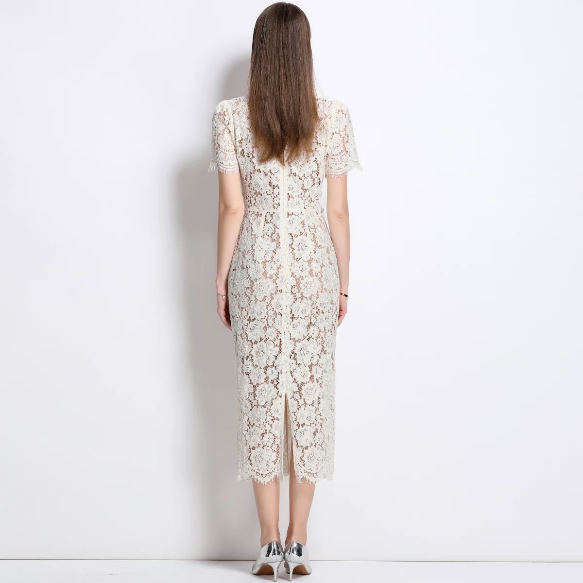 Cool girl lace dress FBC392 image