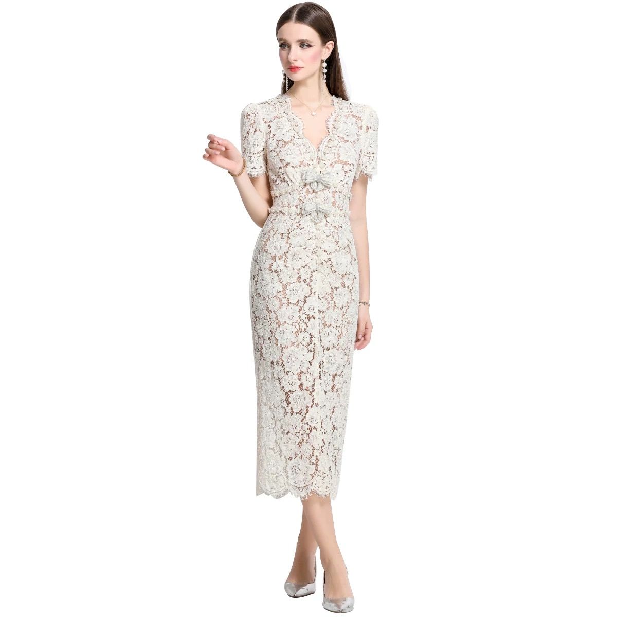 Cool girl lace dress FBC392 image