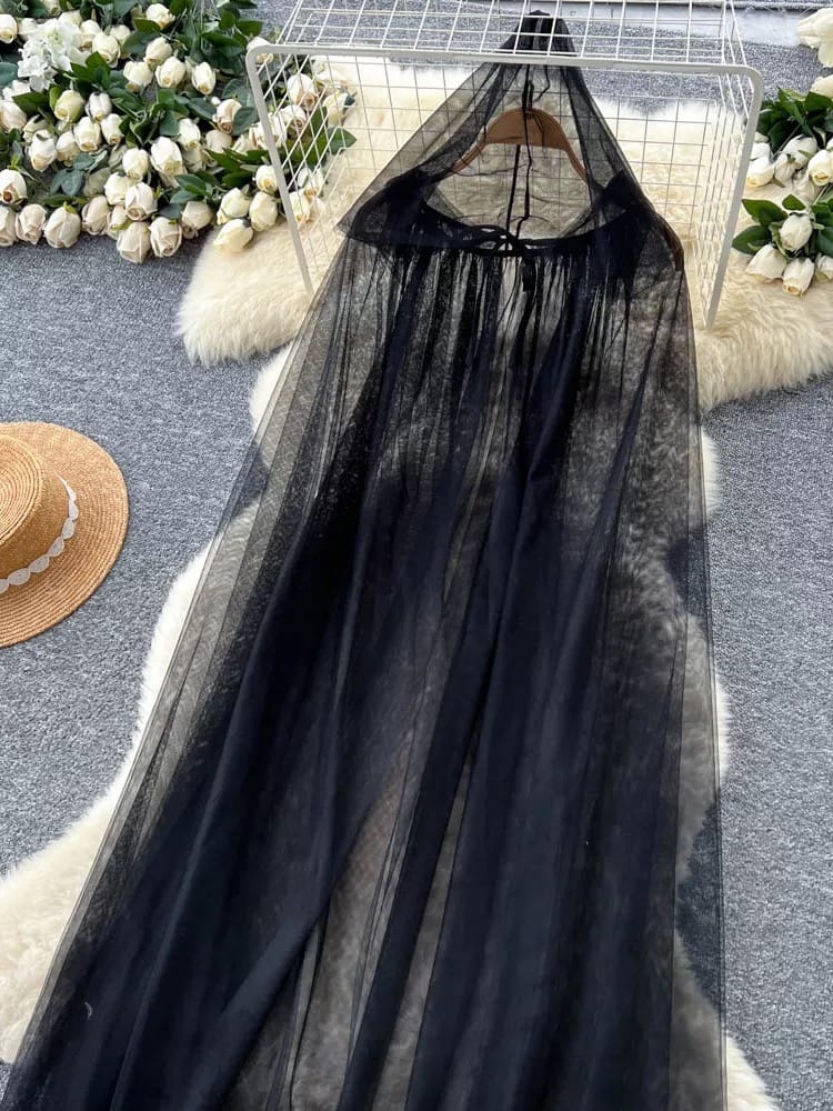 Cutting you off cape dress CD586 image