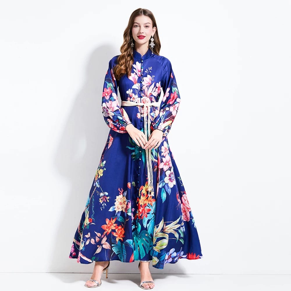 Far from over print dress ED180 image