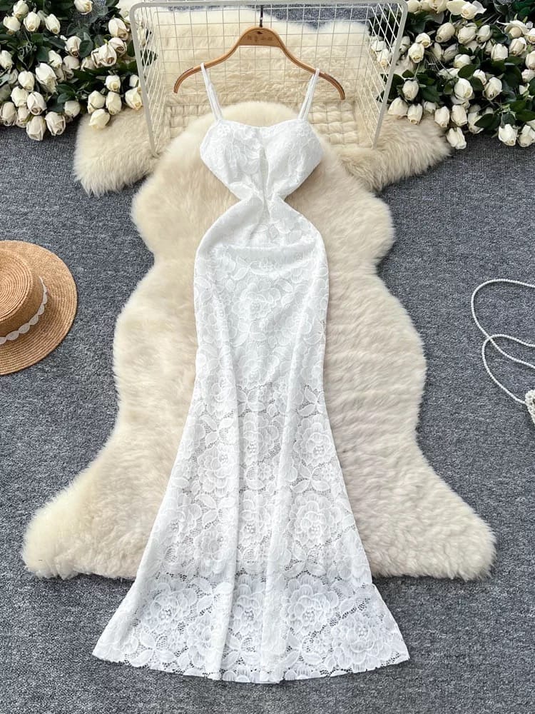 Mixed emotions lace dress FD514 image