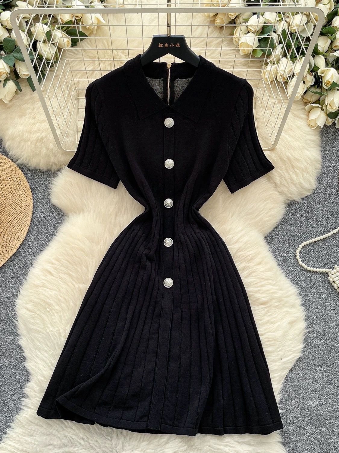 With style and class sweater dress KD234 image