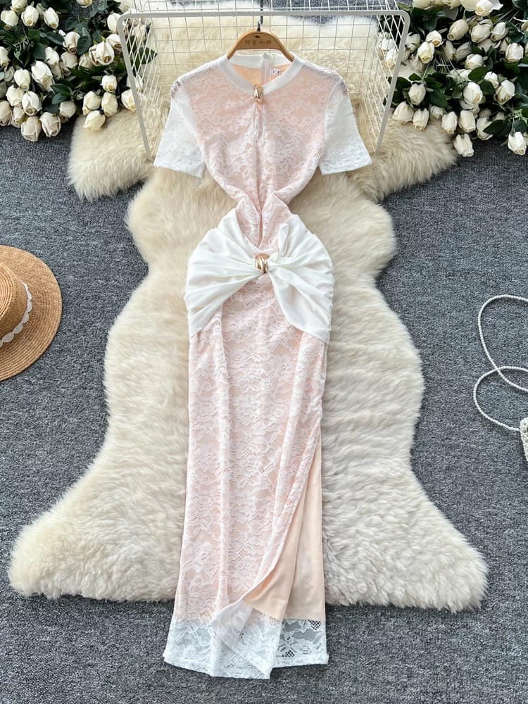 All an illusion lace dress FBC296 image