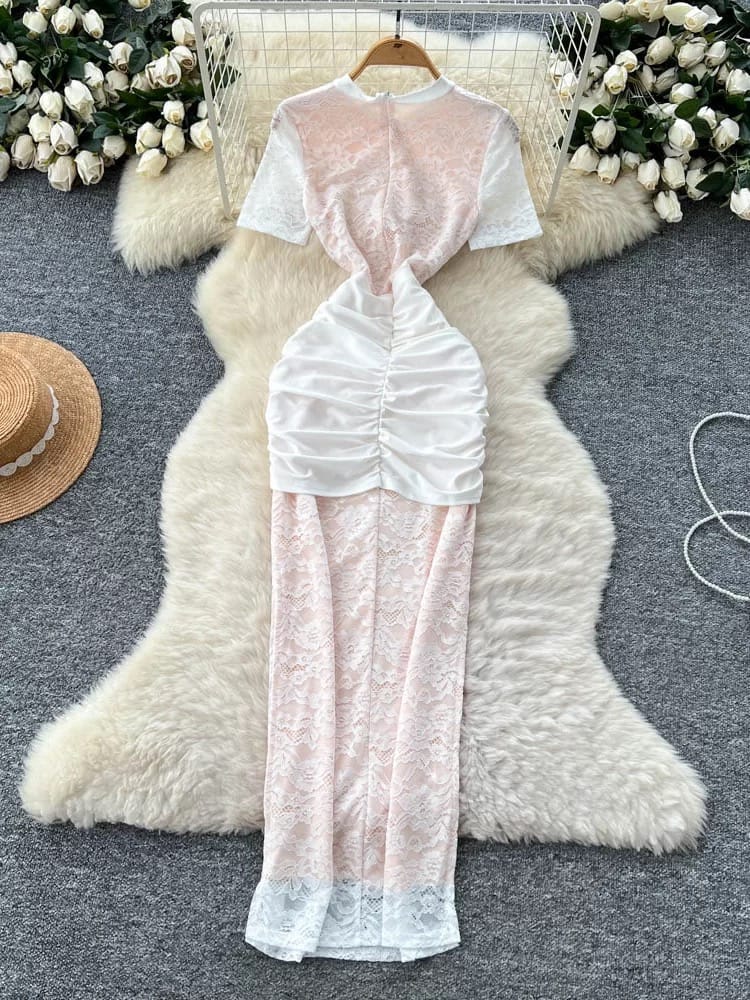 All an illusion lace dress FBC296 image