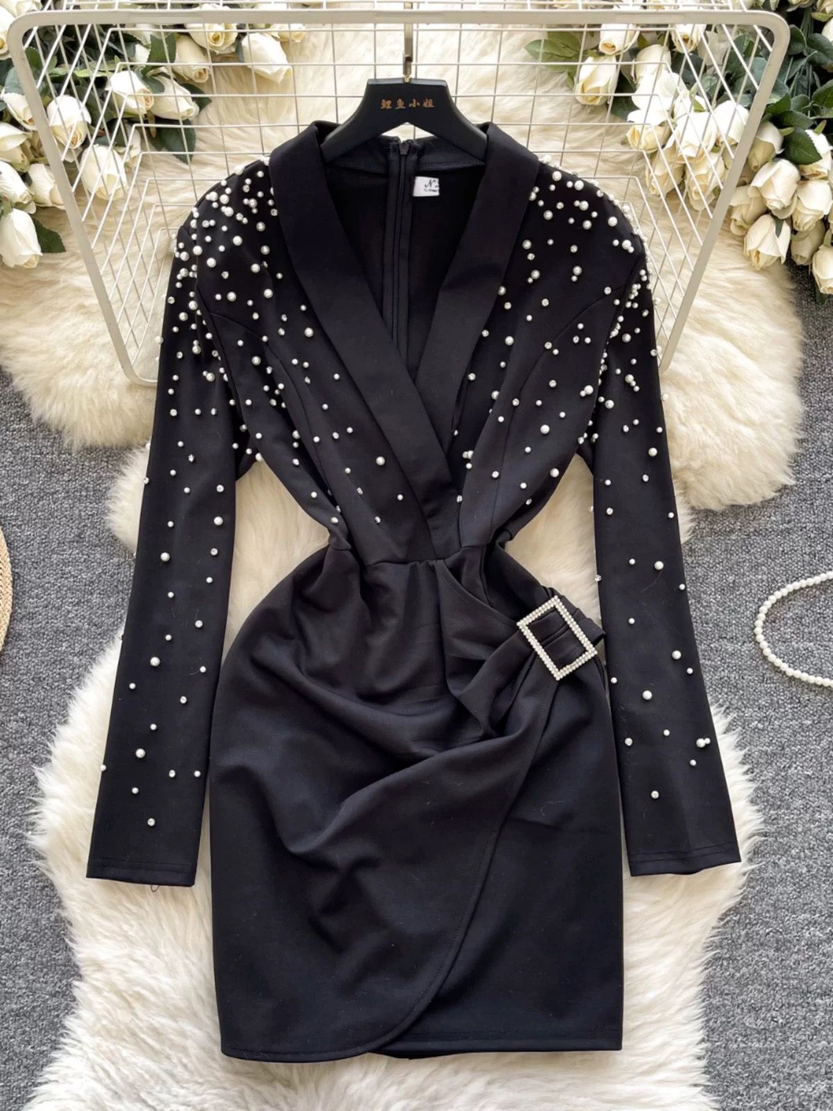 Hometown honey beaded dress FBC475 image