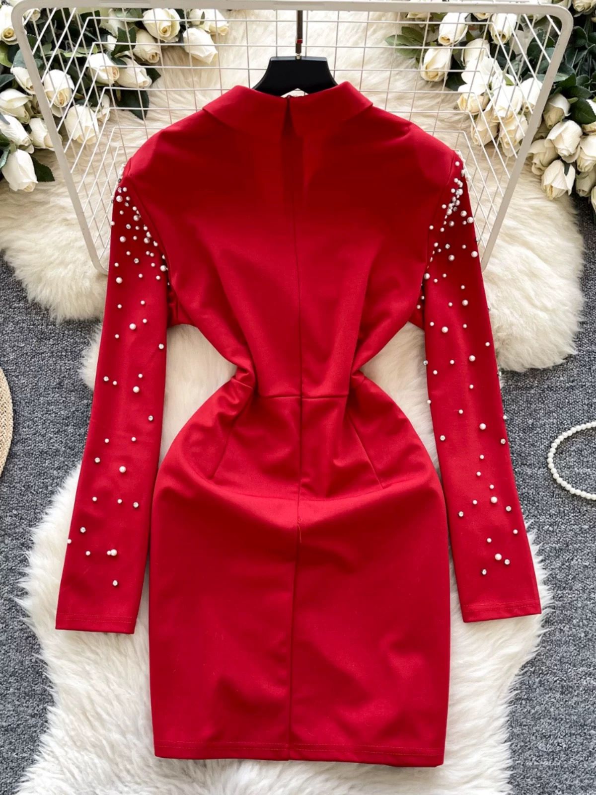 Hometown honey beaded dress FBC475 image