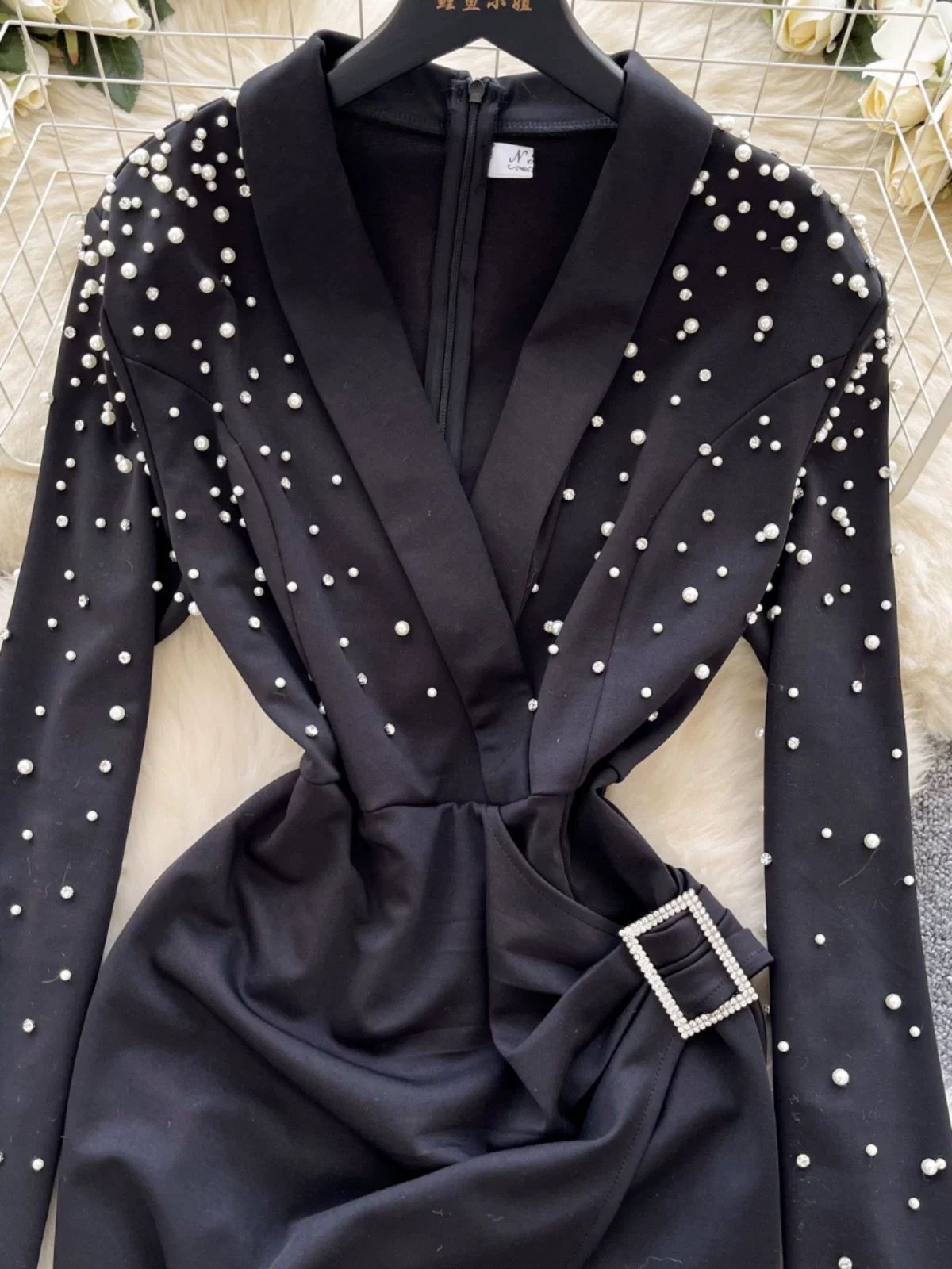 Hometown honey beaded dress FBC475 image